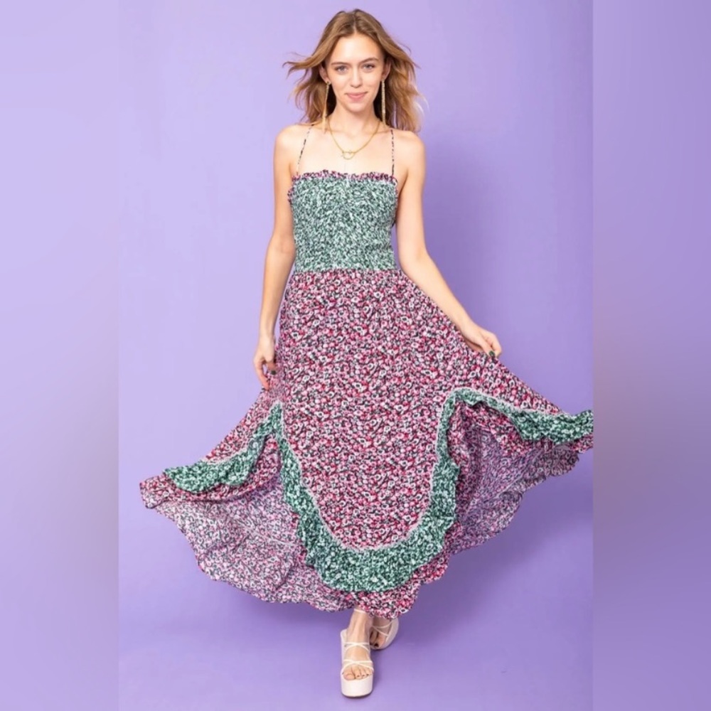New FREE PEOPLE One I Love Maxi Dress Size M - Picture 4 of 12